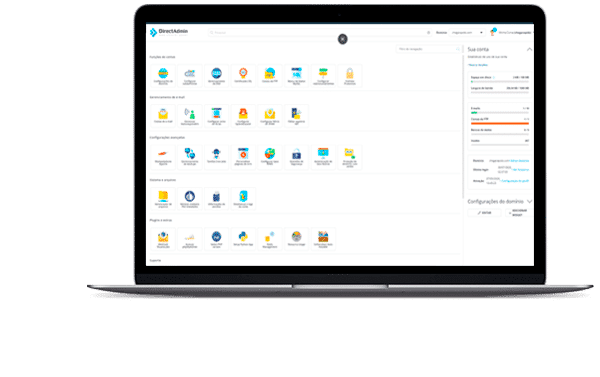 Gerenciamento de Servidor DirectAdmin​